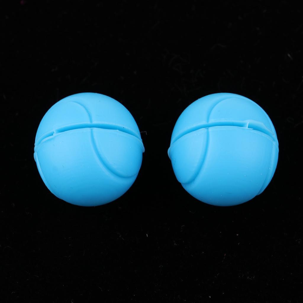4x Racquet Vibration Dampeners Shock Absorbing Balls for Racket