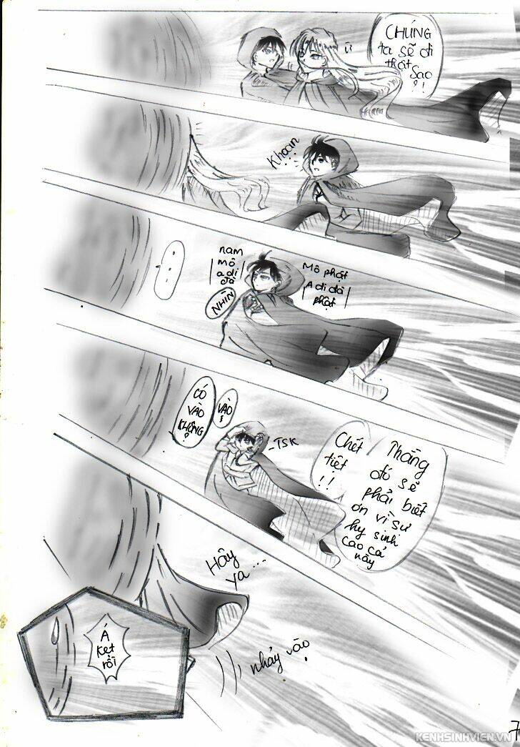 [ doujinshi dc ] bướm đêm chapter 3 8