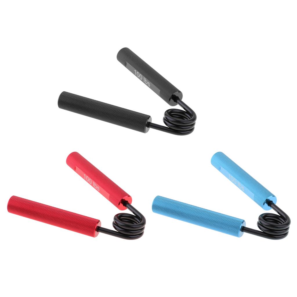 Adjustable Hand Grip Strengthener Exerciser Training Forearm Gripper Black