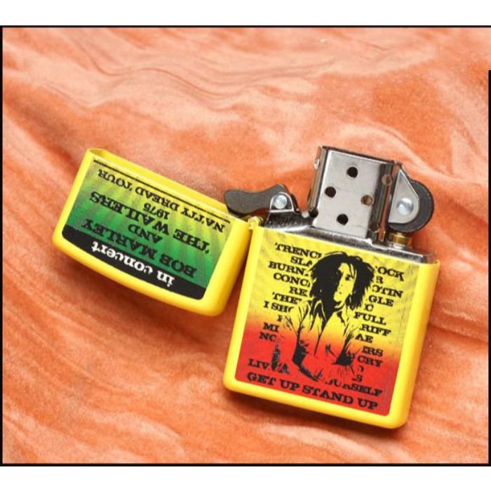 Bật Lửa Zippo Bob Marley Yellow Matte Chính Hãng Usa