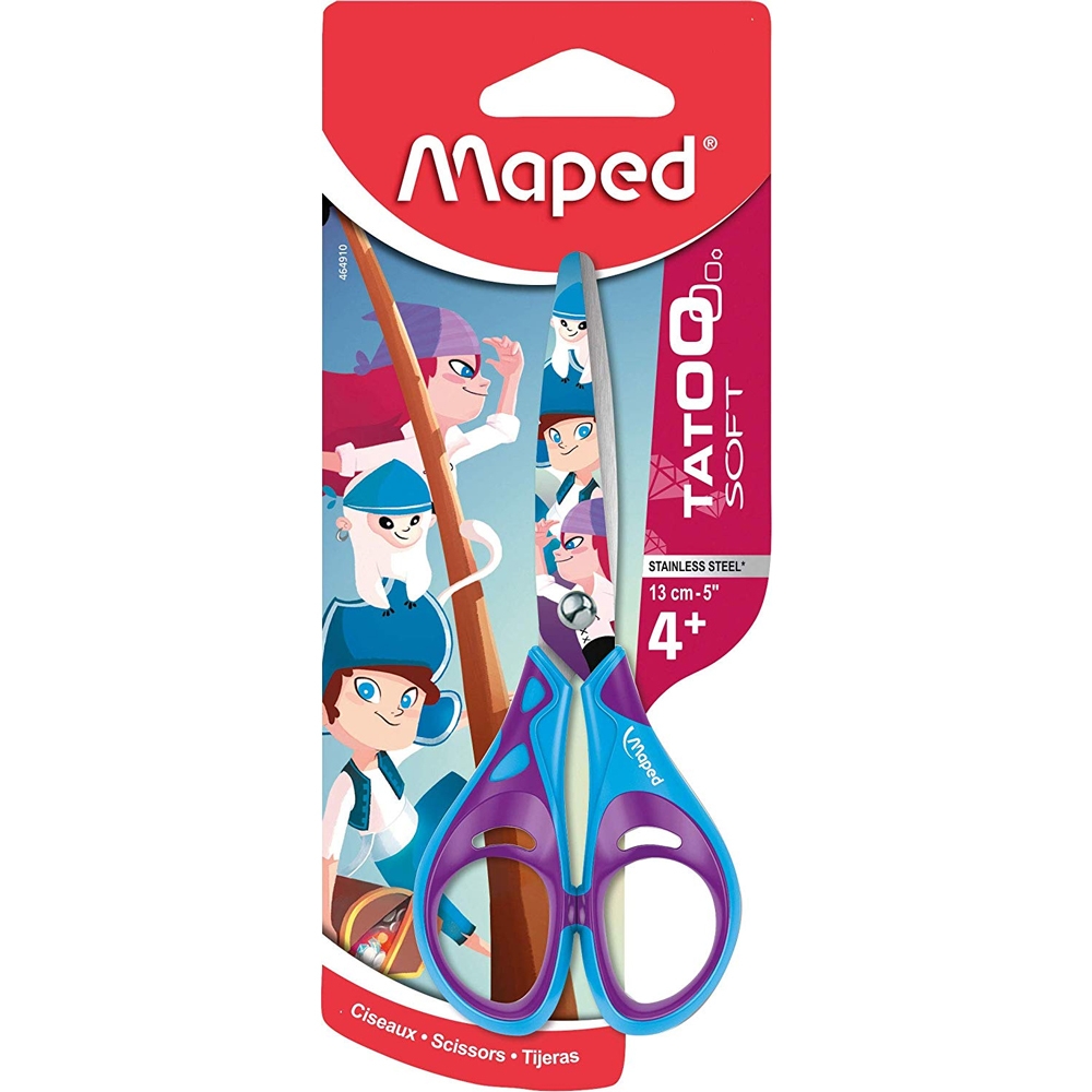 Kéo Maped Tatoo Kid 13cm 464910 - Màu Xanh