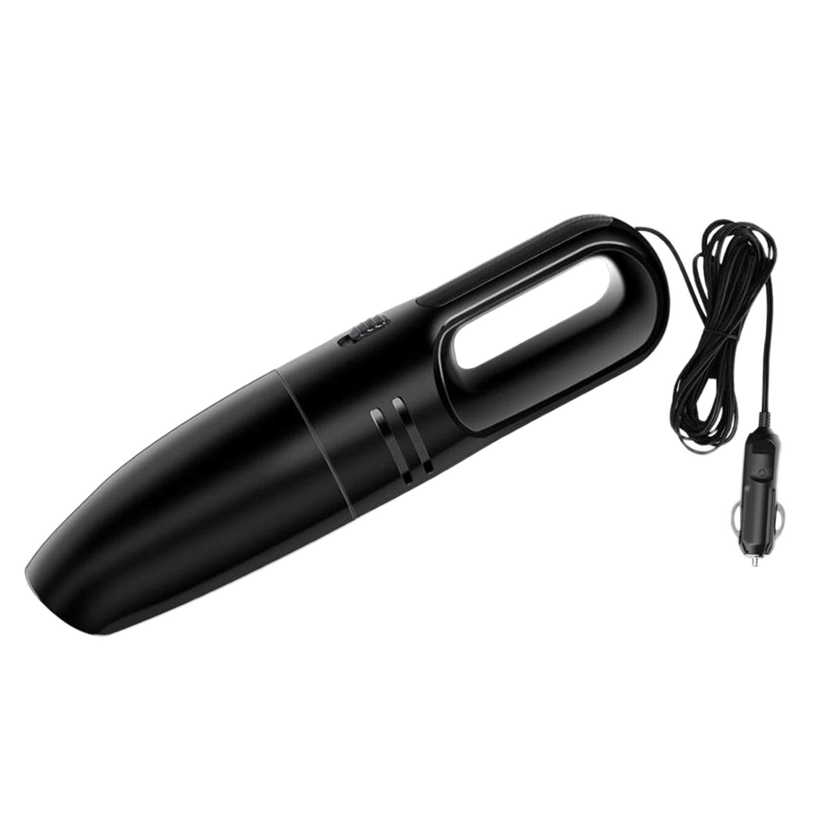 Portable Car Vacuum Cleaner, High Power Corded/Cordless Handheld Vacuum,12V 120W 6000PA for Car Interior Detailing Cleaning