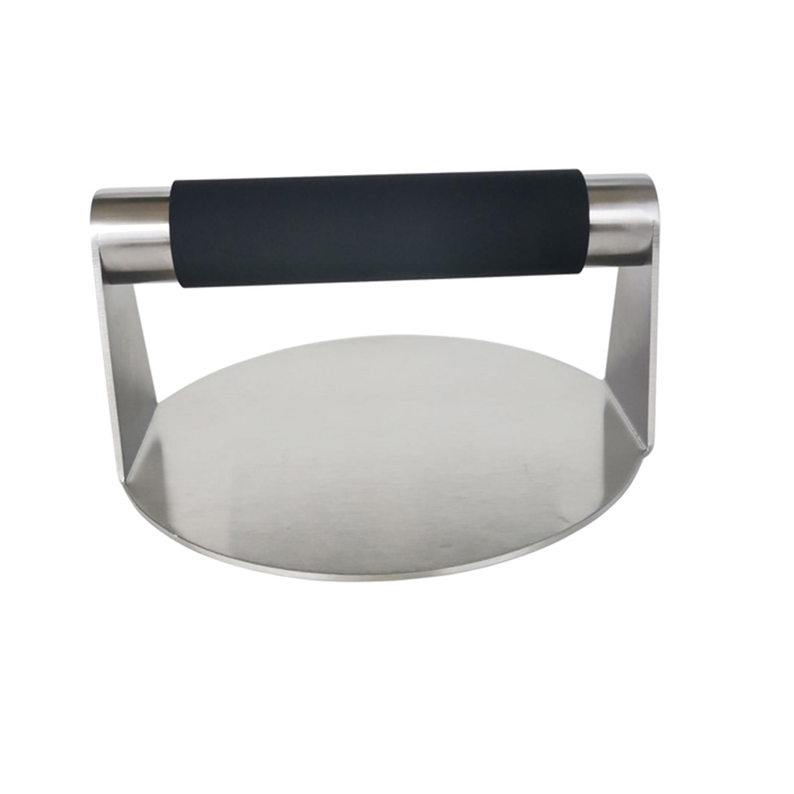 Press Burger Smasher Stainless Steel Burger Press Maker Smooth Meatballs Maker Nonstick Grill Cooking Smasher for Flatbreads Sandwiches
