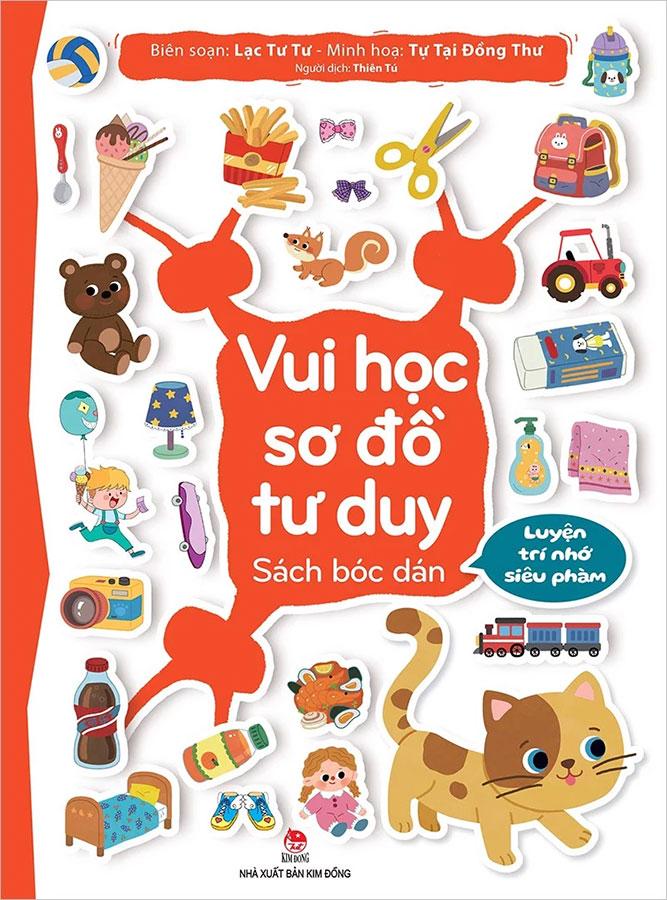 Vui Học Sơ Đồ Tư Duy - Sách Bóc Dán Luyện Trí Nhớ Siêu Phàm