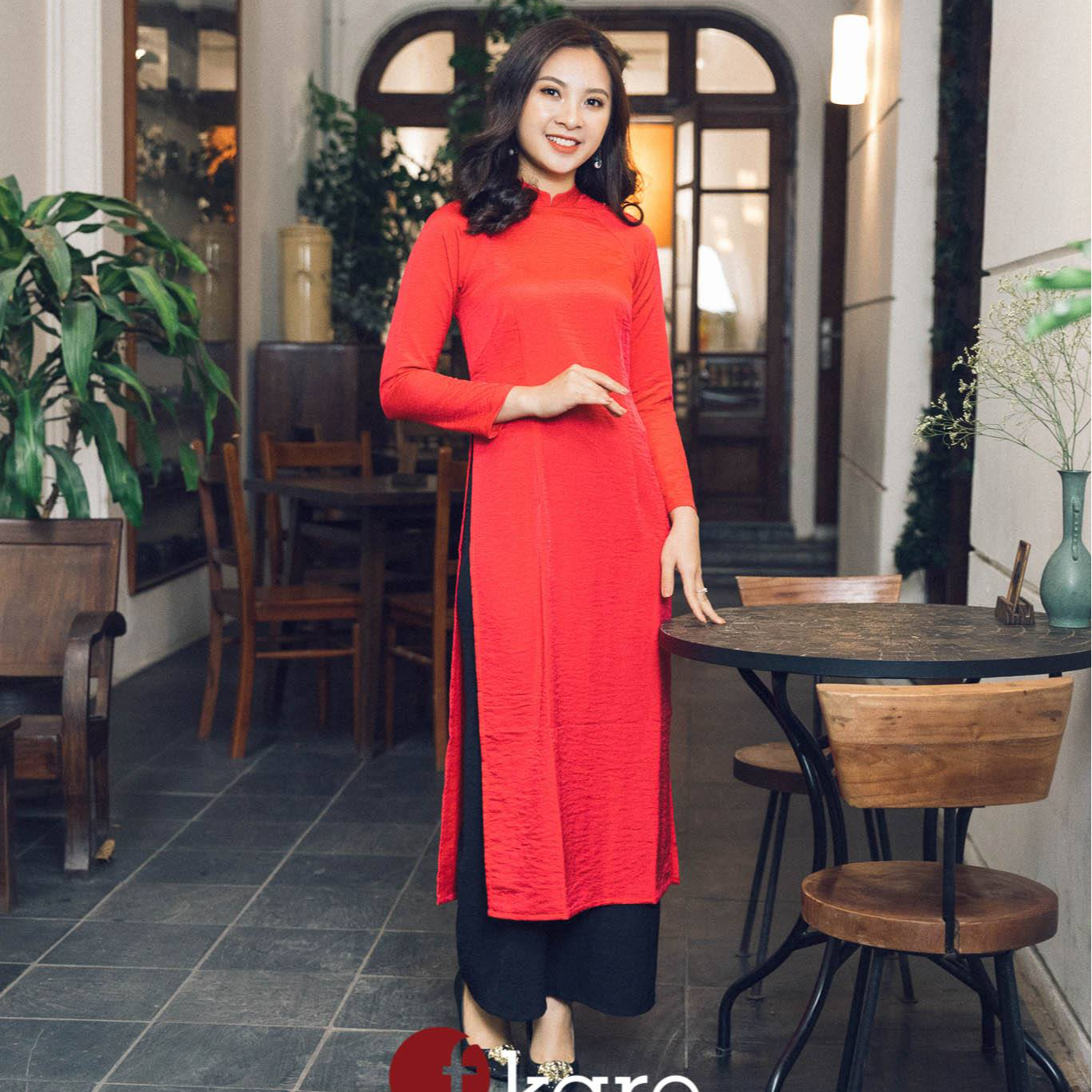 Áo Dài Cách Tân Lụa Tô Châu Cao Cấp - Áo Dài Mian