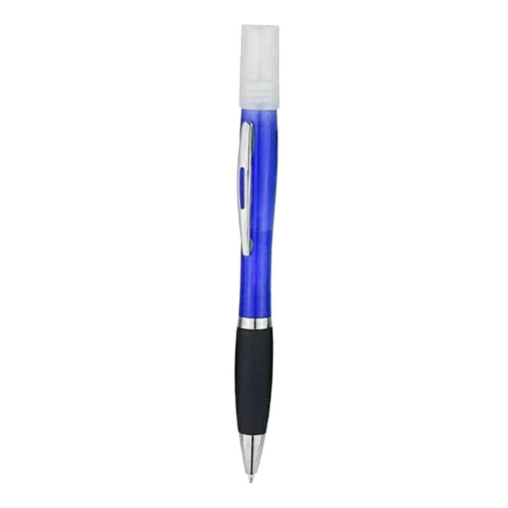 Rotatable Ballpoint Pen with Empty Spray Bottle for Writing Business Signature Pen Student Pen Grey Ink 1.0mm School Office Supplies