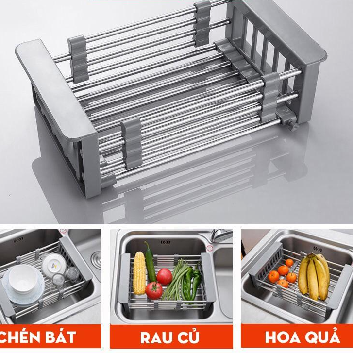Khay Inox Kê Bồn Rửa Bát tiện ích