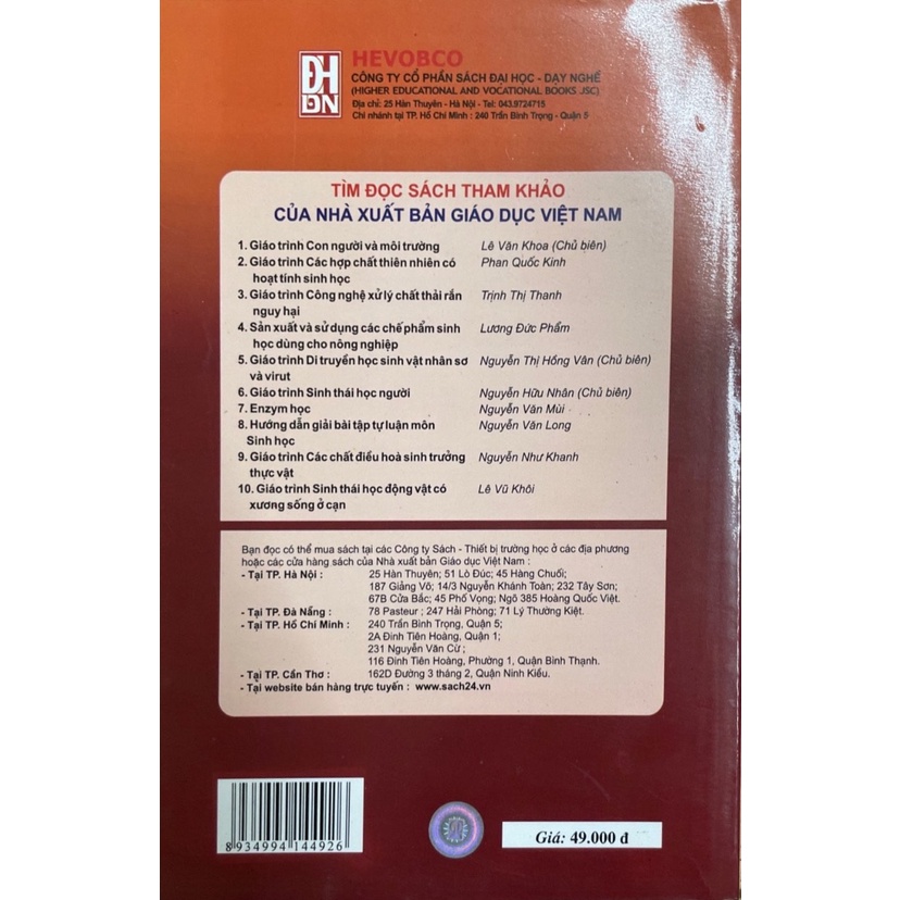 Giáo Trình Sinh Học Phát Triển Cơ Thể Người