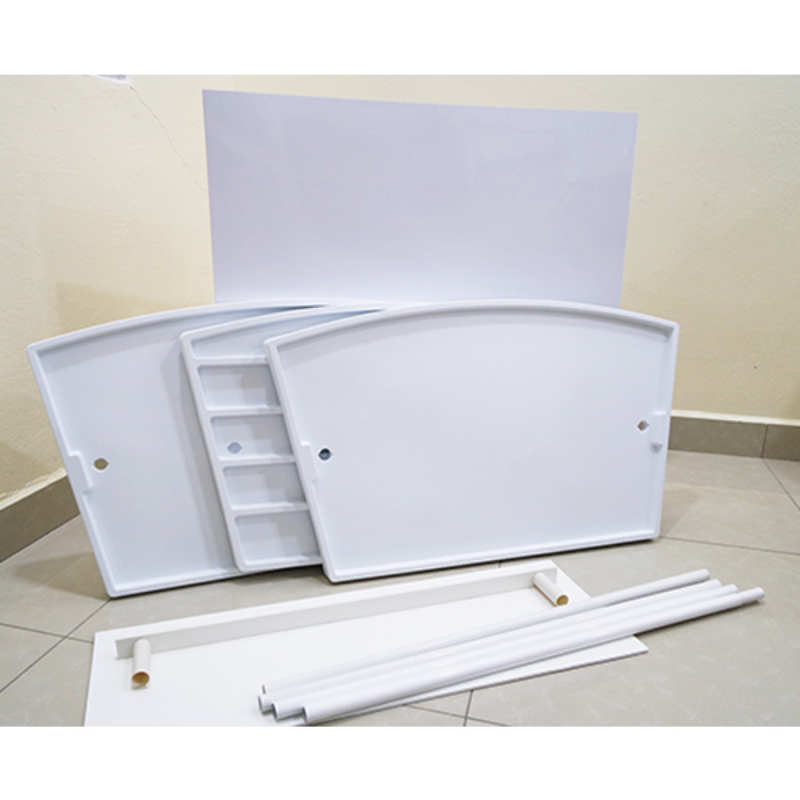 BOOTH SAMPLING NHỰA PVC DI ĐỘNG LẮP RÁP DỄ DÀNG