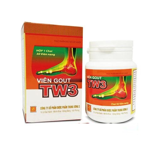 VIÊN GOUT TW3 Giải pháp toàn diện cho người bị Gout