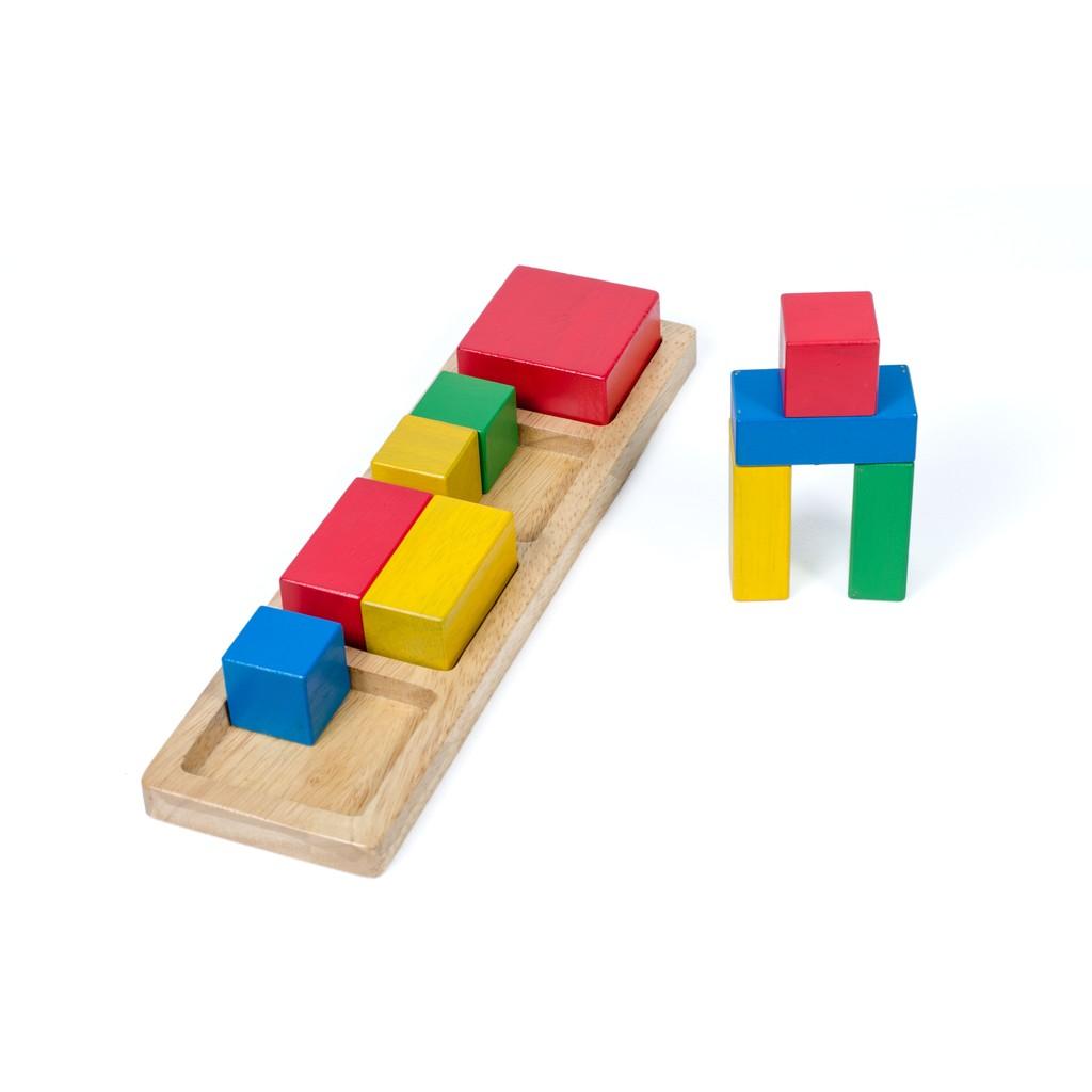 Đồ chơi nhận dạng hình học và phân số | đồ chơi giáo dục bằng gỗ