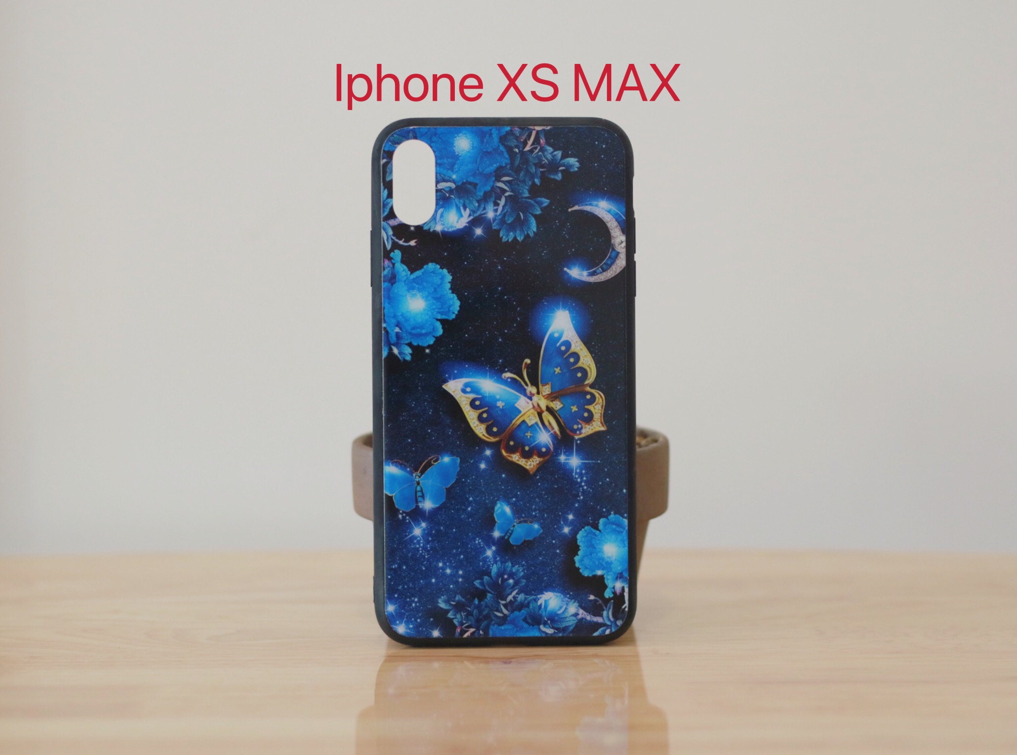 Ốp lưng mặt kính dành cho Iphone XsMax - Hàng Chính Hãng