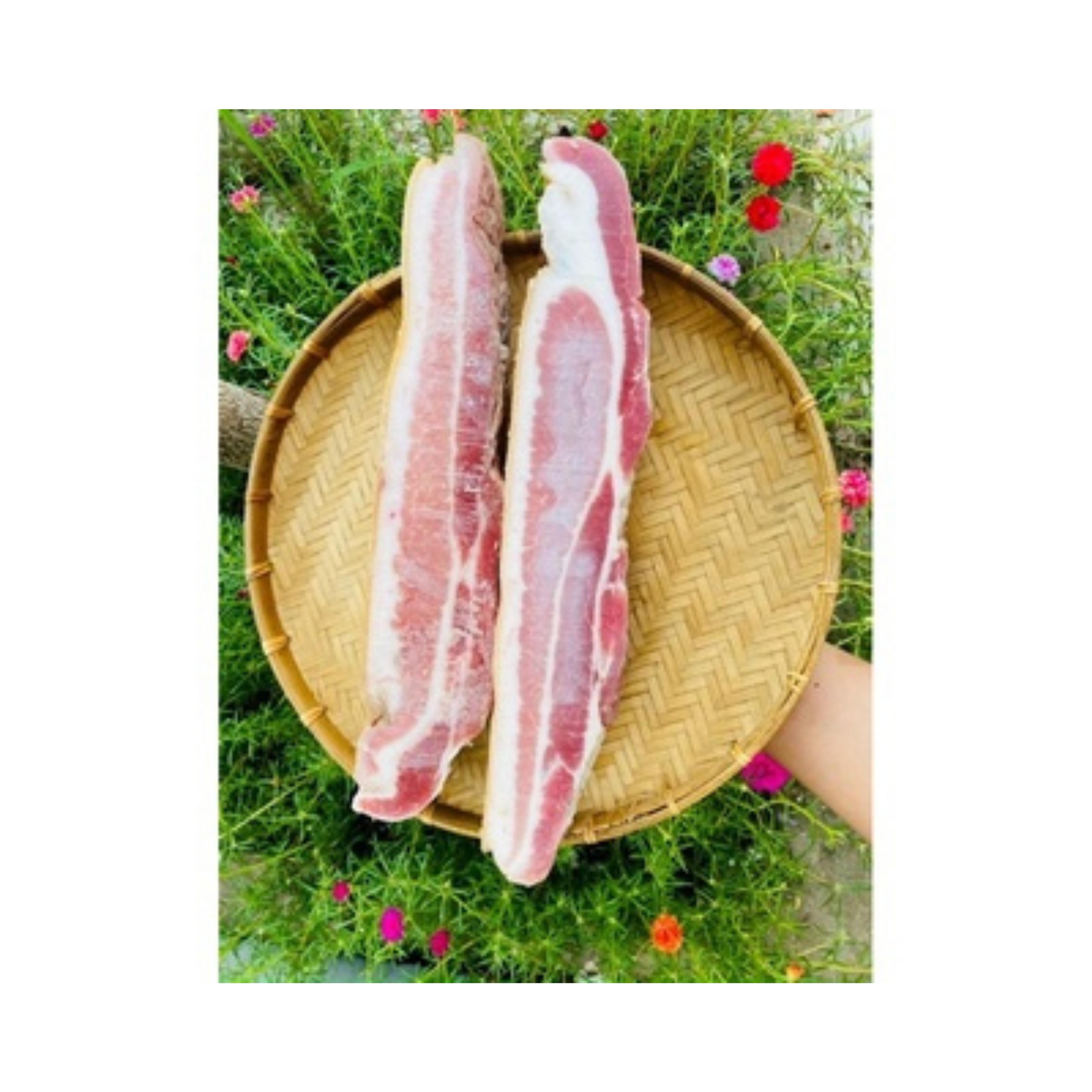 Thịt ba chỉ heo Truefood nhập khẩu 500g