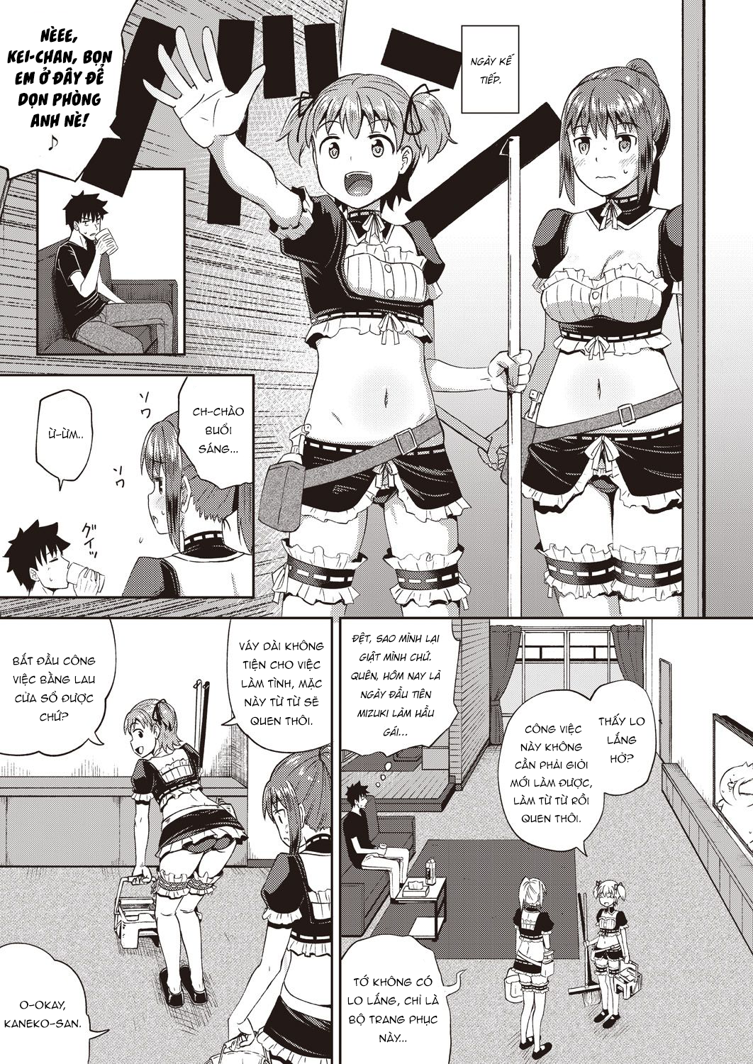 cô bạn thuở nhỏ là nữ hầu chuyên dụng của tôi chapter 1 7