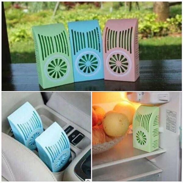 Hộp khử mùi tủ lạnh công nghệ cao  với than hoạt tính ,giúp làm sạch không khí và ngăn vi khuẩn phát triển