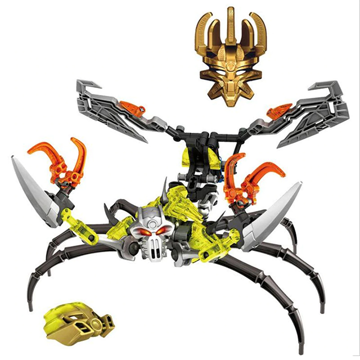 Mô hình Bionicle 710-4 Skull Scorpio 107 PCS - Ráp hình theo mẫu Lego