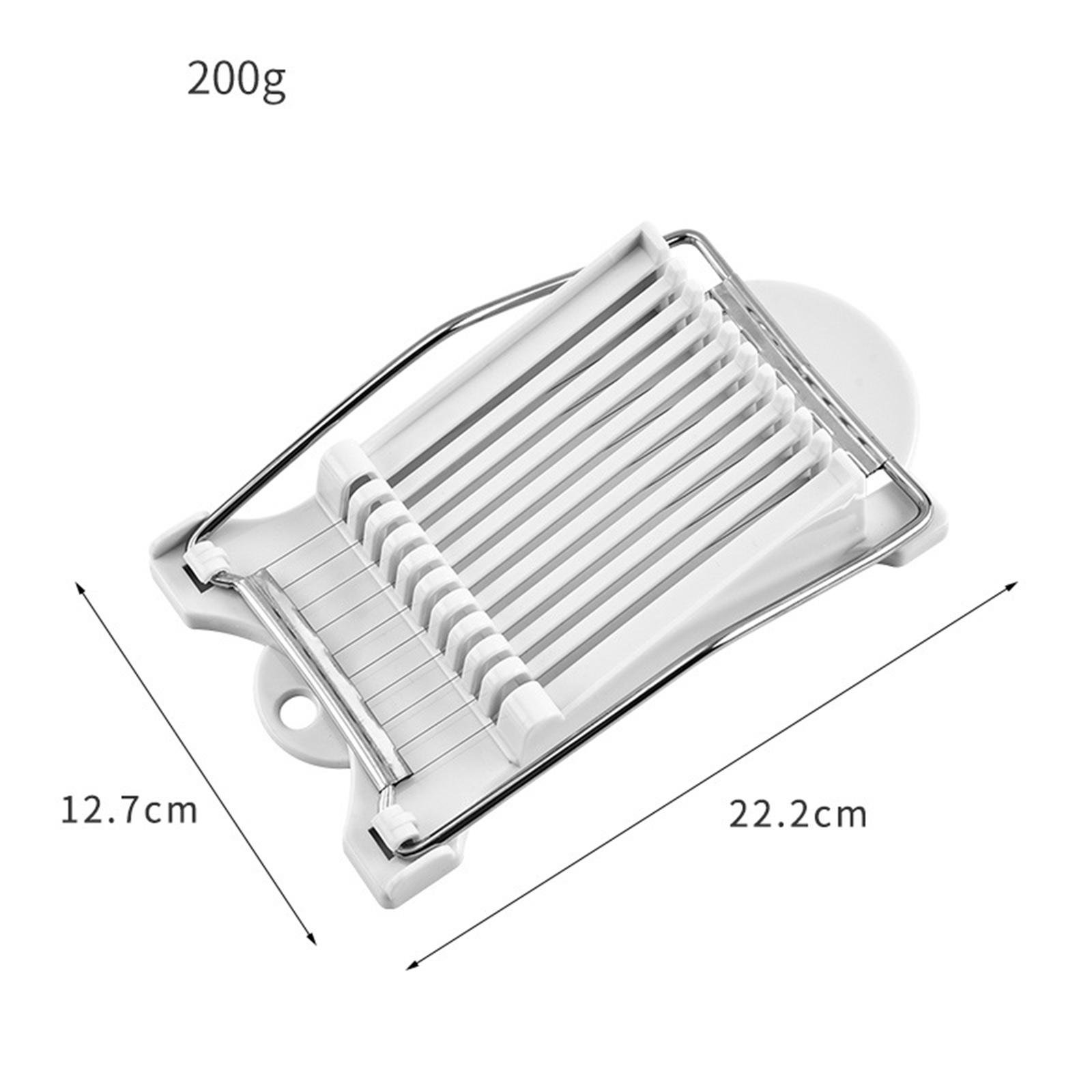 Luncheon Meat Slicer 304 Reinforced Stainless Steel Boiled Egg Fruit Soft Cheese Slicer Spam Cutter