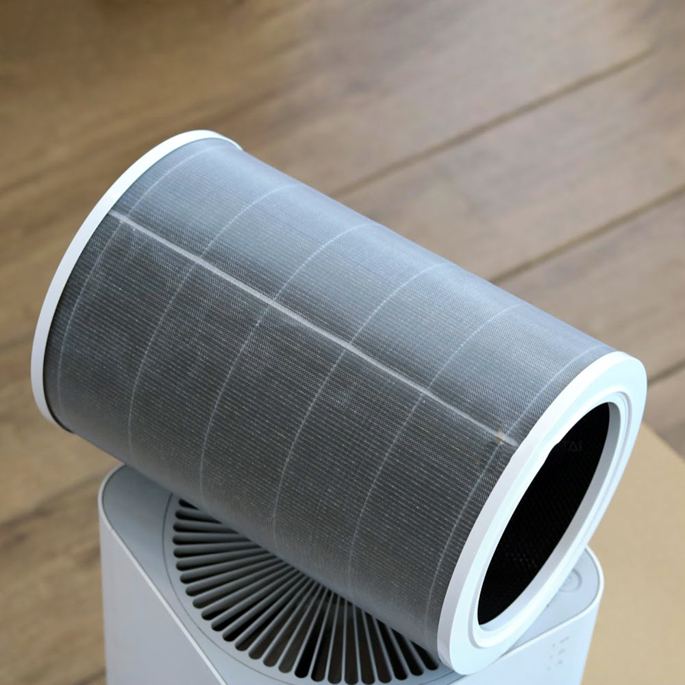 Hình ảnh Lõi Lọc Diệt Khuẩn Cho Máy Lọc Không Khí Xiaomi Mi Air Purifier HEPA Filter Màu Xám - Hàng Chính Hãng