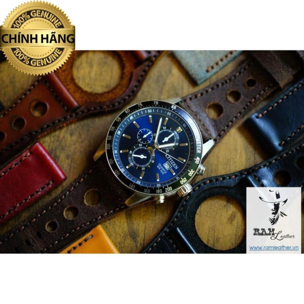 TỔNG HỢP DÂY ĐỒNG HỒ DÀNH CHO CITIZEN DA BÒ THẬT - CHÍNH HÃNG RAM LEATHER - P1 .