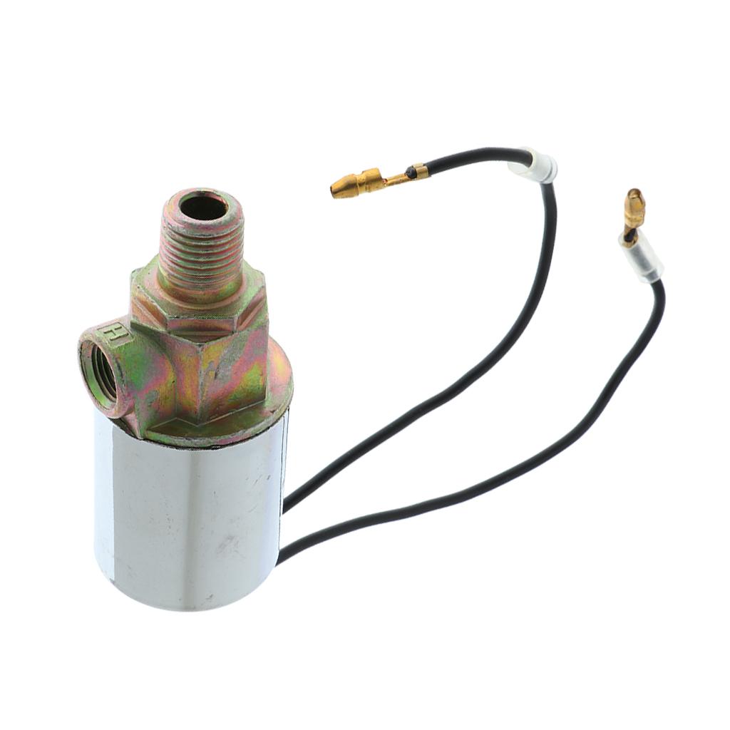 1x Train Truck Air 12V/24V Heavy Duty Electric Solenoid Valve 1/4 inch