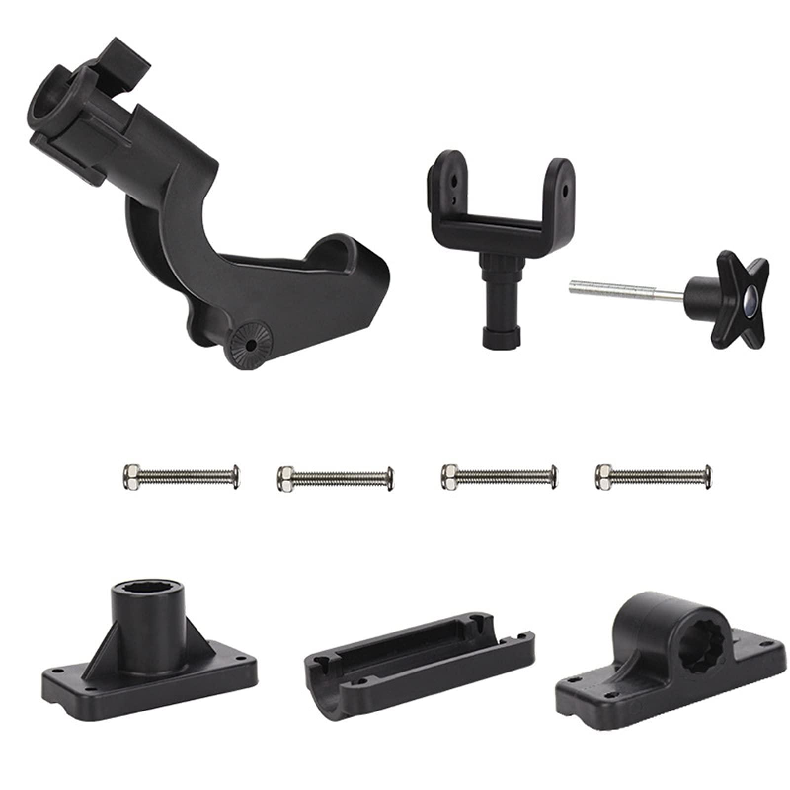 Giá đỡ cần câu bằng thép hợp kim cho thuyền Kayak, xoay 360 độ