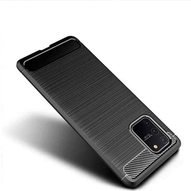 Ốp lưng chống sốc cho Samsung Galaxy S10 Lite hiệu Likgus vân kim loại , chống sốc chuẩn quân đội, chống va đập - hàng nhập khẩu
