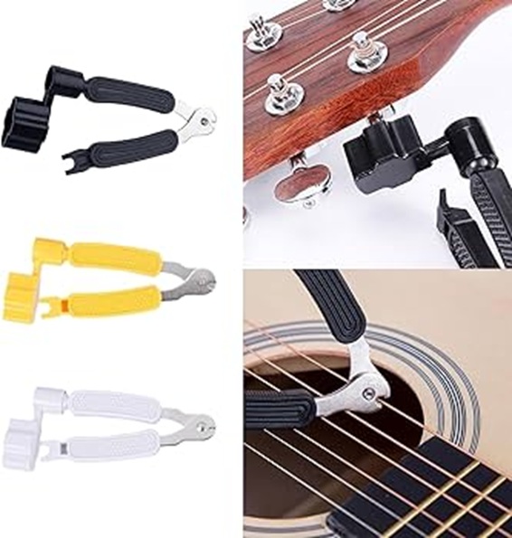 Dụng Cụ Thay Dây Đàn Guitar 3in1 – Cắt Dây, Quay Khóa, Gỡ Chốt