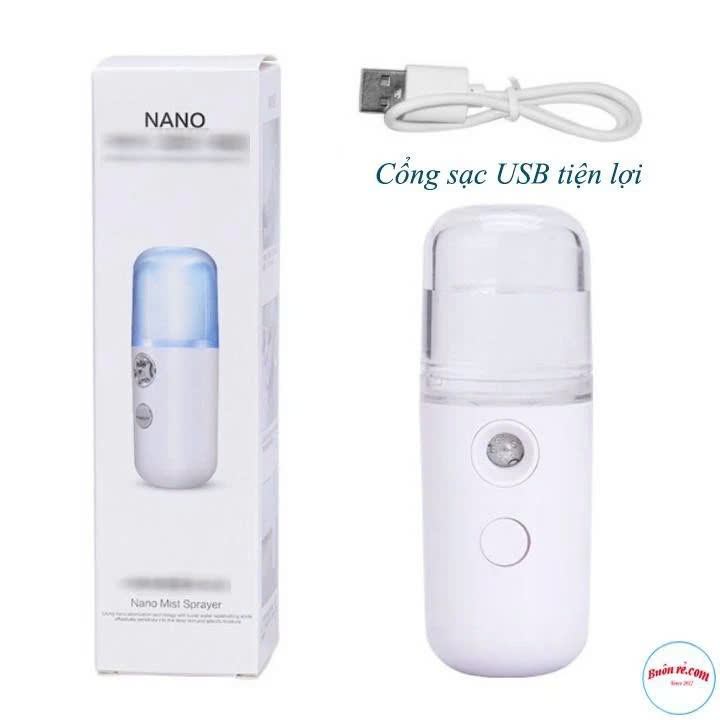 MÁy phun sương nano mini cầm tay dễ thương ( giao mẫu ngẫu nhiên) Chăm Sóc Và Làm Mát Da Mặt