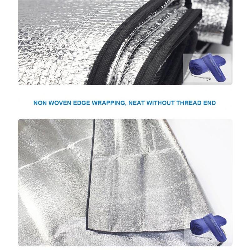 Portable Outdoor Picnic Aluminum Foil EVA Mat Waterproof Beach Mat Camping Mat Travel Pocket Blanket