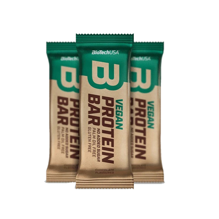 Thanh Bánh Vegan Protein Bar BiotechUSA – Hộp 20 Thanh