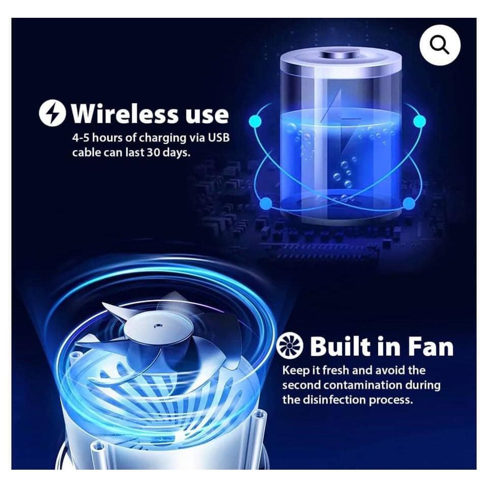 Máy tiệt trùng bàn chải đánh răng thông minh WILIT UVC07