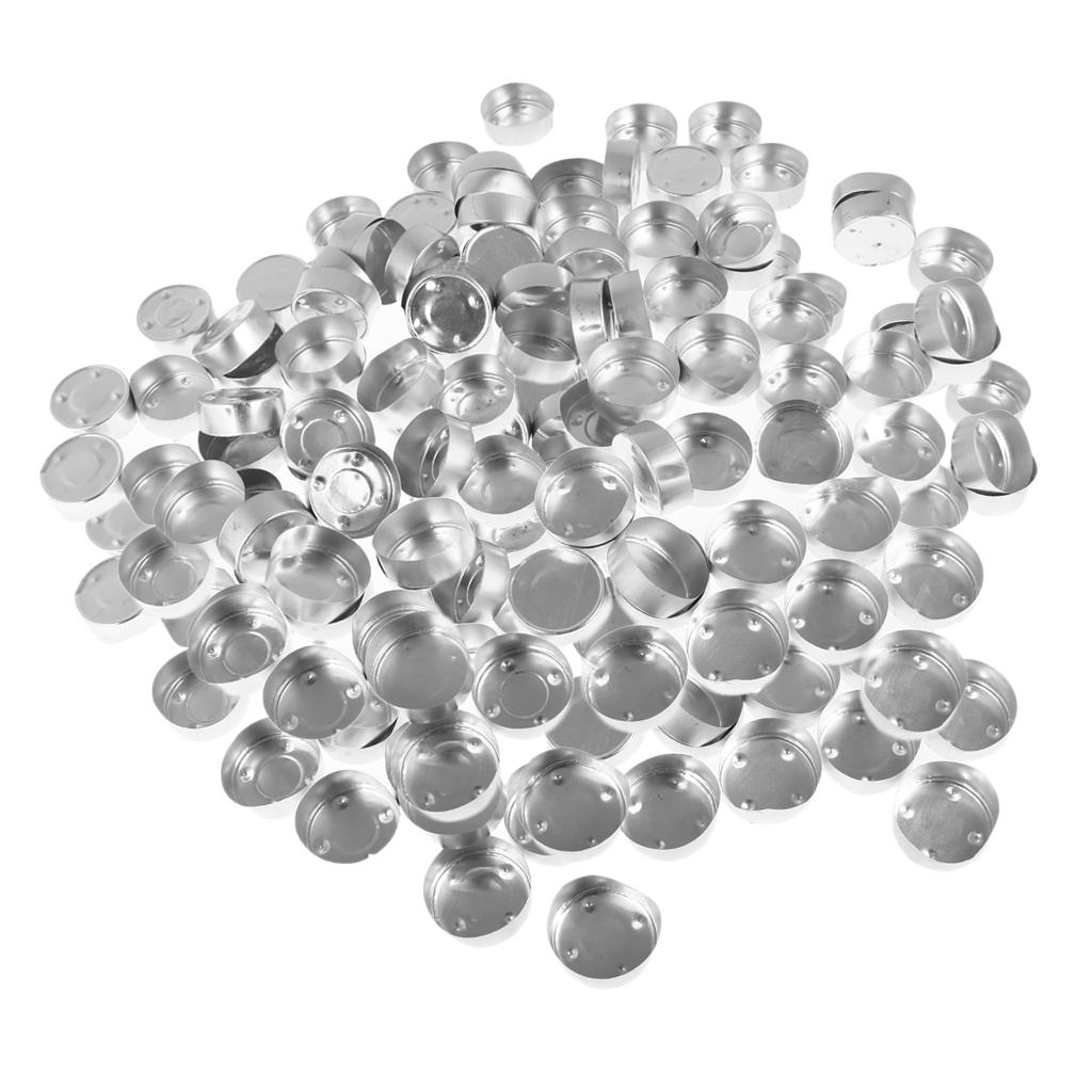 400 Chiếc Nhôm Đèn Ốp Lưng Đựng Nến Bấc Tự Làm Nến Hàng Thủ Công
