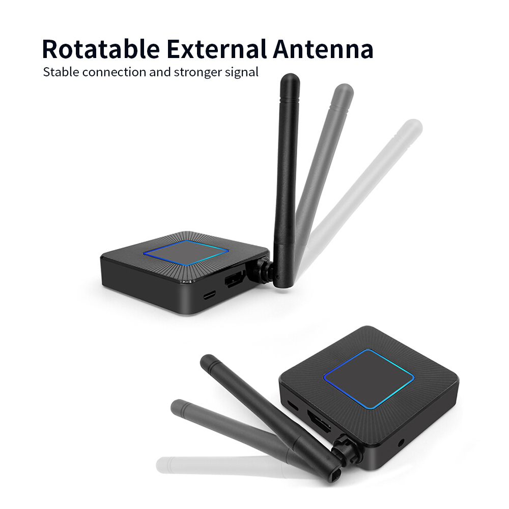 Đầu Truyền Video Không Dây Dongle Cho Màn Hình Lớn Băng Tần Kép Cho Điện Thoại / TV / Máy Chiếu