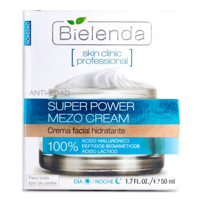 Kem dưỡng cấp ẩm Bielenda Super Power Mezo Cream Facial Hidratante - 50ml