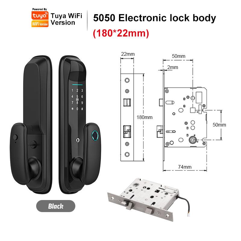 Yrhand Tuya WiFi Kỹ thuật số Khóa điện tử cho nhà thông minh khóa sinh trắc học Kỹ thuật số