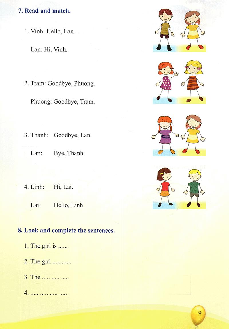 Vở Thực Hành Tiếng Anh Lớp 3