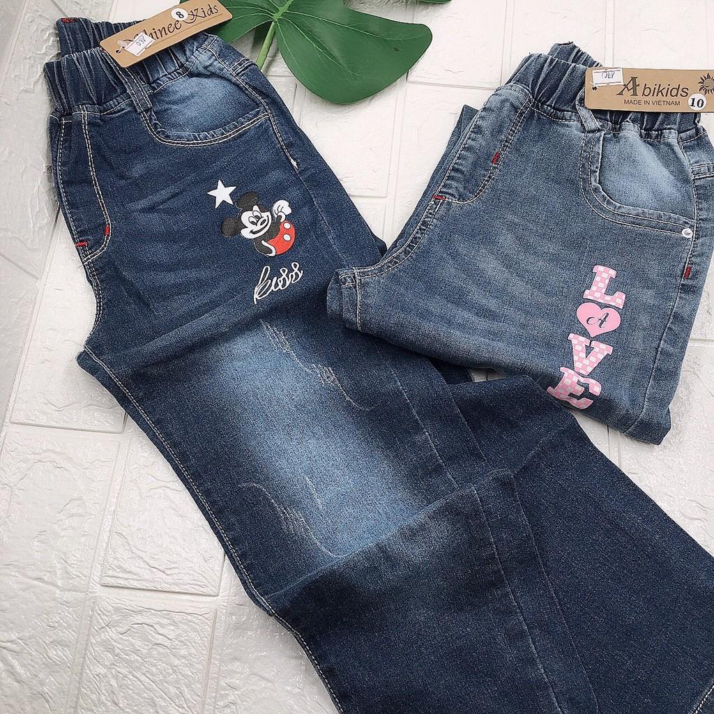 {Hàng mới về } Quần jeans cho BG hàng VNXK sz 18-33kg