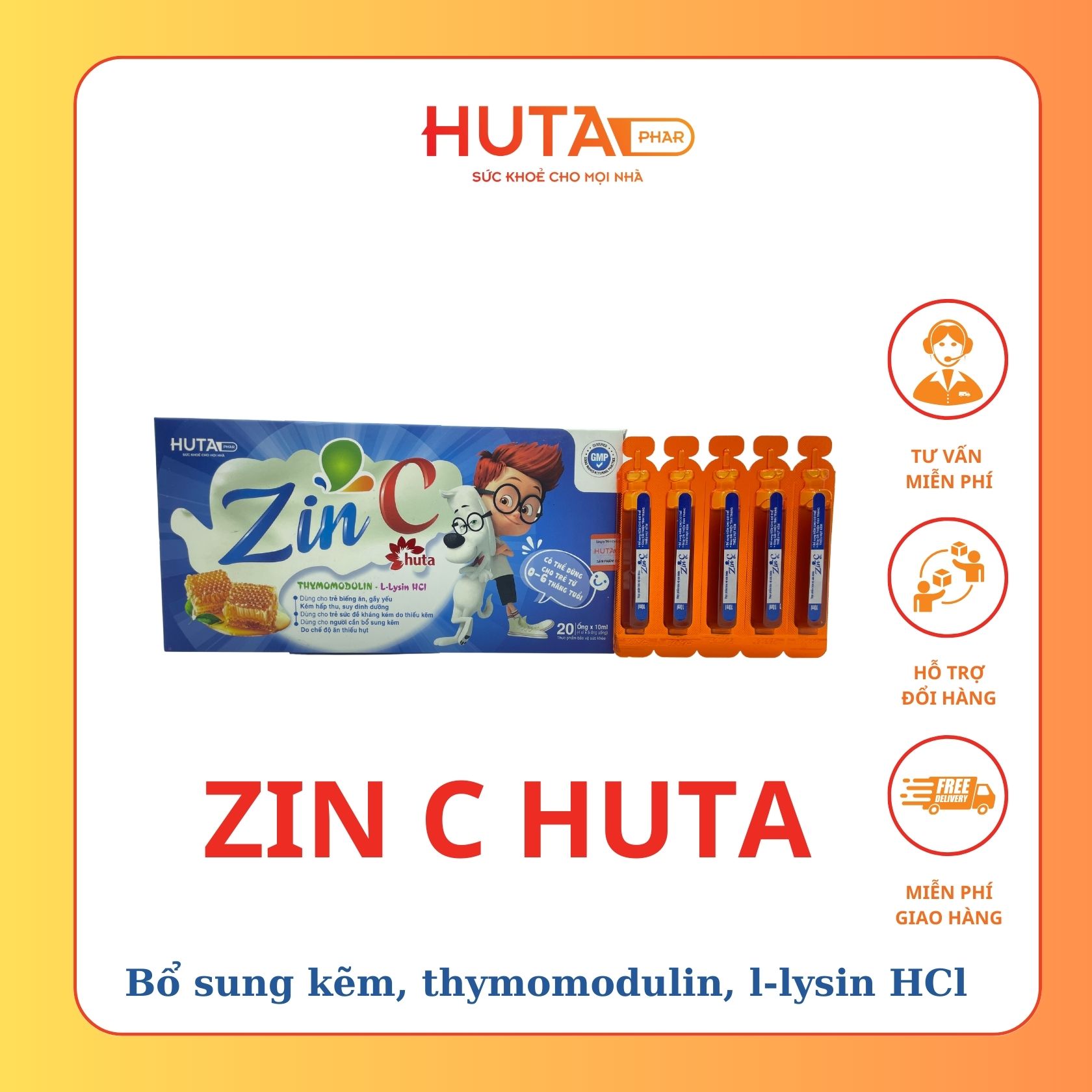 ZIN C HUTA - TĂNG CƯỜNG SỨC ĐỀ KHÁNG
