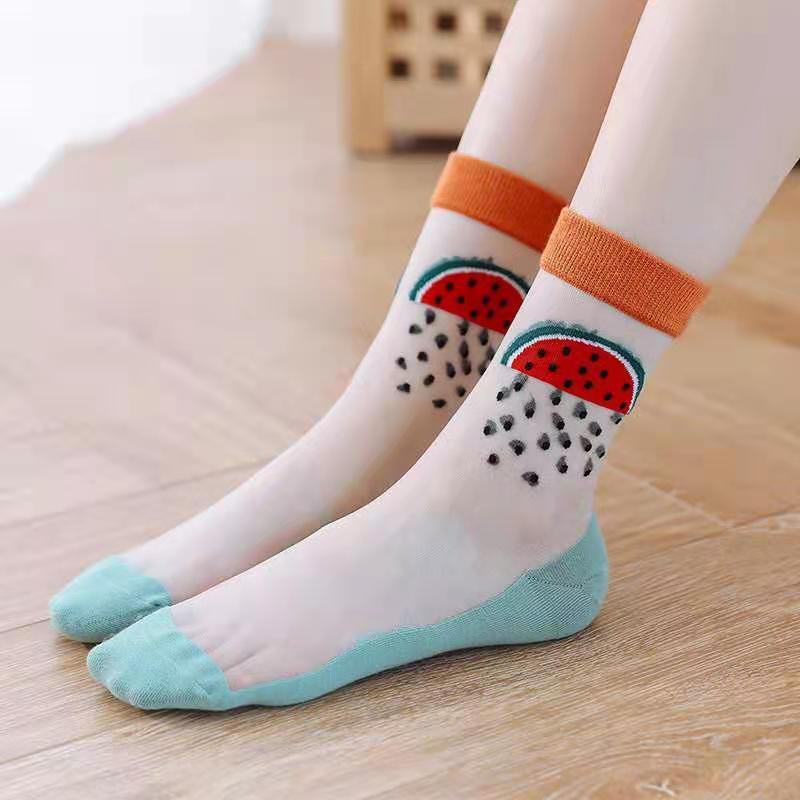 Vớ chân tất chân nữ dễ thương xuyên thấu ngọt ngào đáng yêu VT27