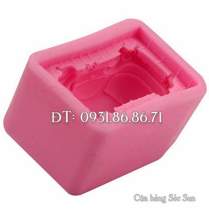 Khuôn silicon xe hơi - Mã số 1379