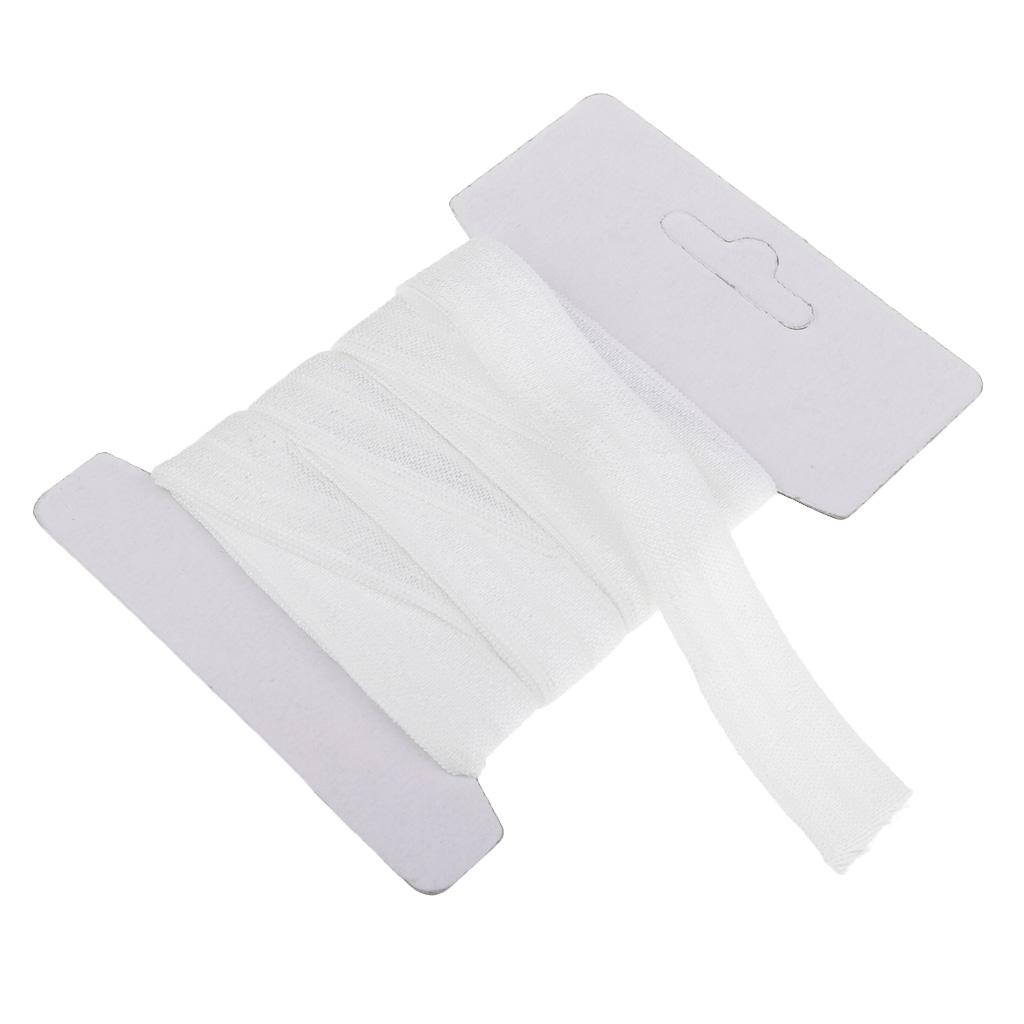 2.7M  5/8"15mm Elastic Spandex Satin Band Hair Ties Accessories