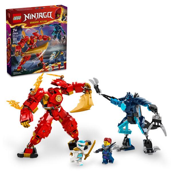 Đồ Chơi Lắp Ráp Chiến Giáp Lửa Của Kai - Kai's Elemental Fire Mech - Lego Ninjago 71808 (322 Mảnh Ghép)