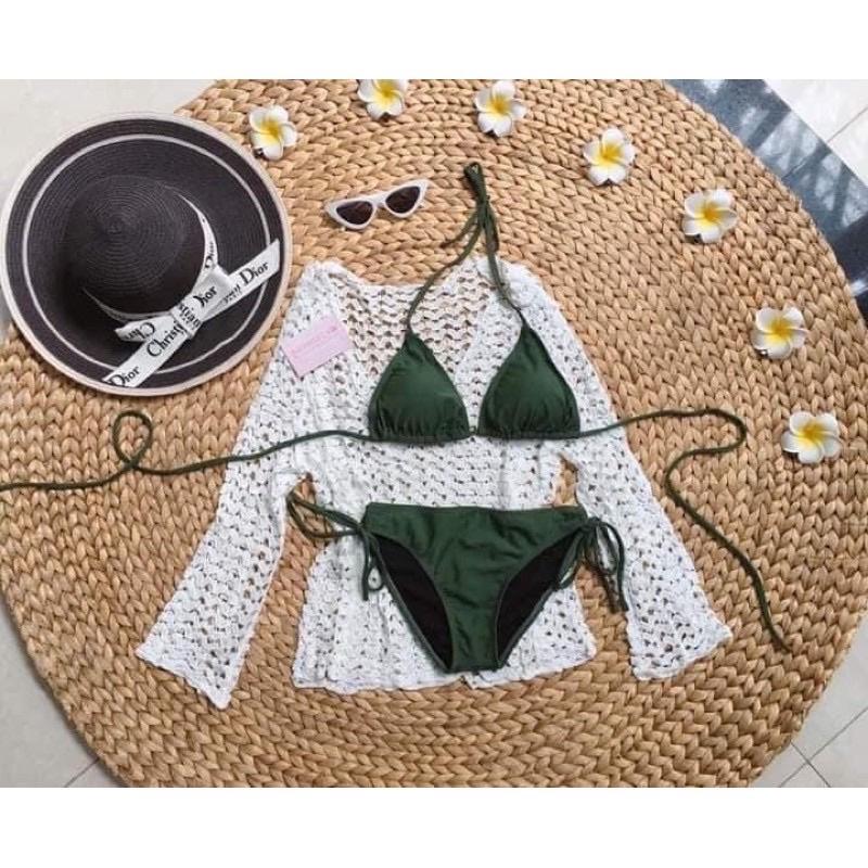 Bikini đồ bơi đi biển tam giác 2 mảnh đơn giản