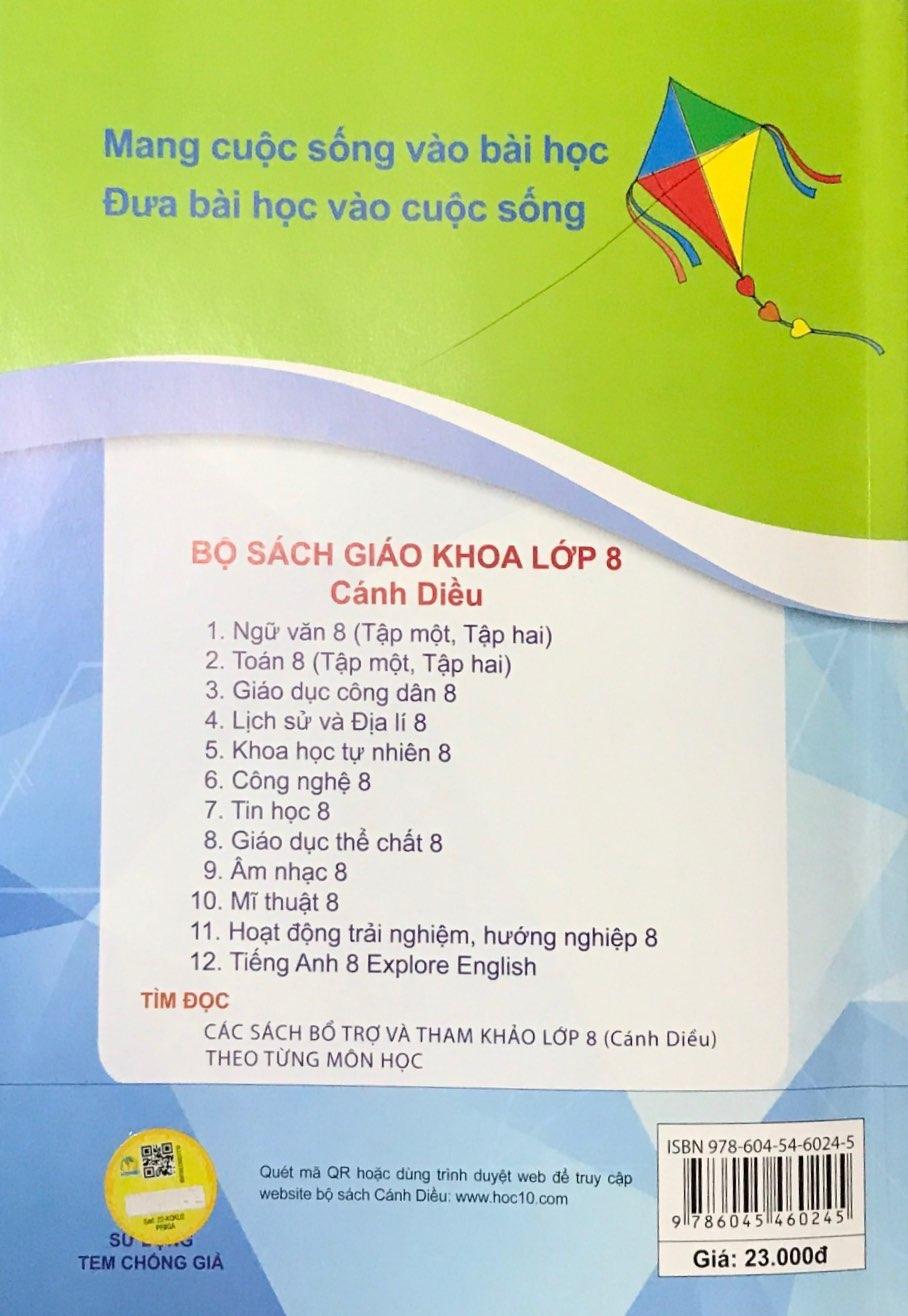 Bài Tập Toán 8 - Tập 2 (Cánh Diều) (Chuẩn)