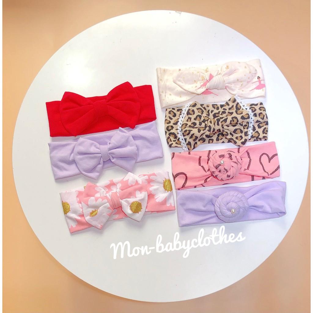 Băng đô , Nơ đầu cho bé gái 6m-2 tuổi