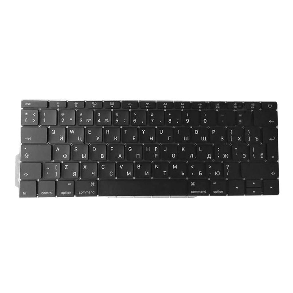 Russian Keyboard w/ Backlit for   Pro  13" A1708 2016 17