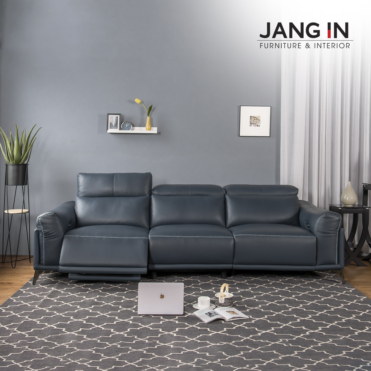 Ghế Sofa thư giãn điện Peterson 4 Chỗ Jang In 1802000001-01