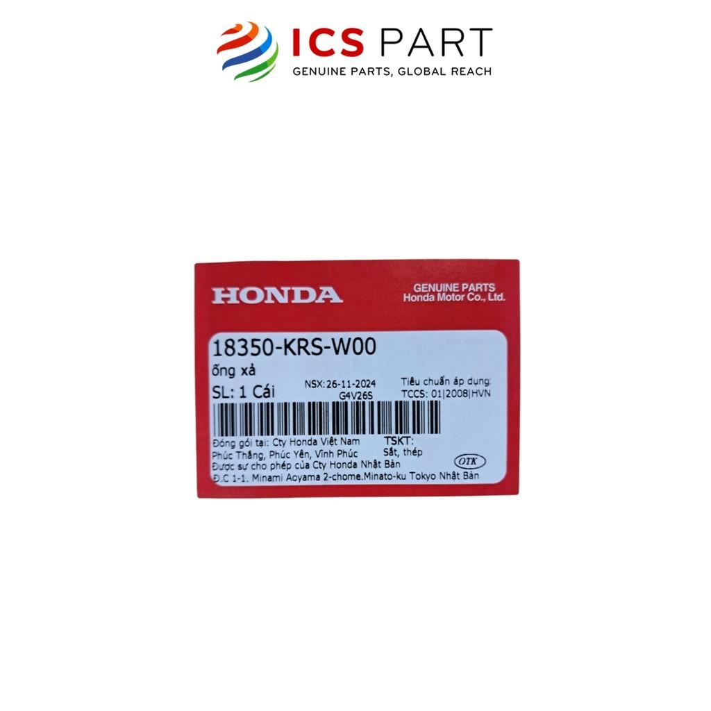 Pô - Ống Xả Honda Wave Alpha, Wave Alpha+ 2003-2005 (18350Krsw00)