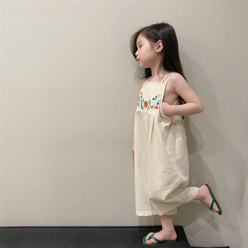 VT8 Size 90-130 (9-28kg) jum yếm bé gái (Yếm linen thấm hút tốt, thoáng mát) Thời trang trẻ Em hàng quảng châu