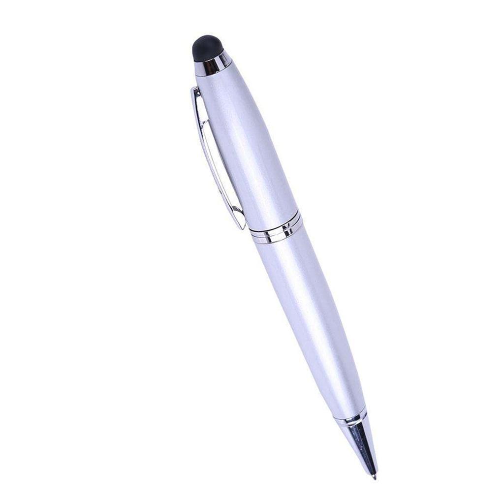 2 Pieces USB 3-in-1 Multi-functional Pen U-Disk Memory Pen 16G+8G